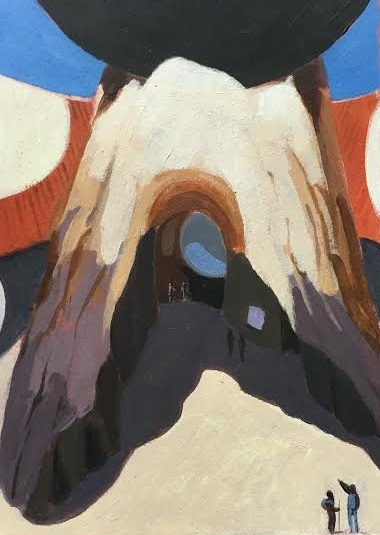 Au pied du disque. The 6th Continent 6/365.&nbsp;2015