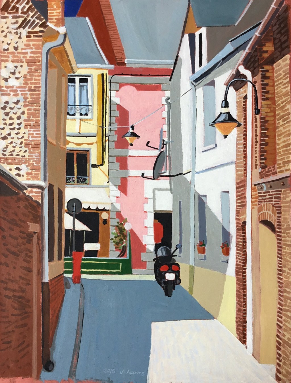 Jeu de lumière à Saint Valery.&nbsp;2015