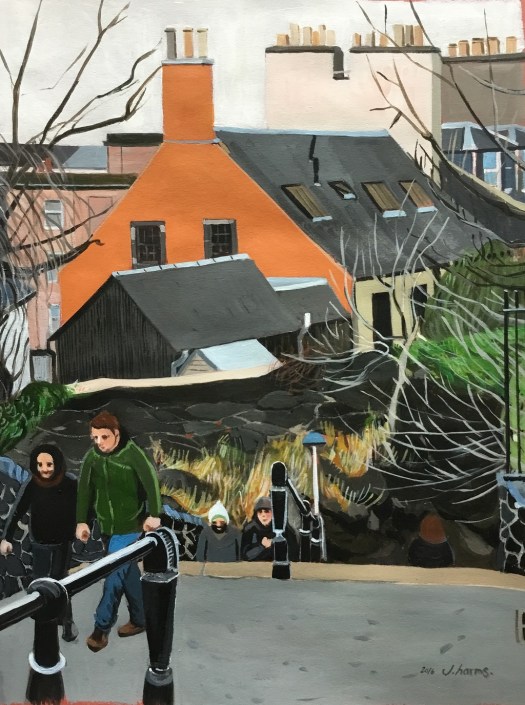 le pignon orange. J.Harms - Copie